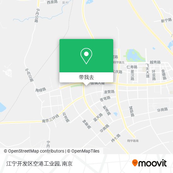 江宁开发区空港工业园地图