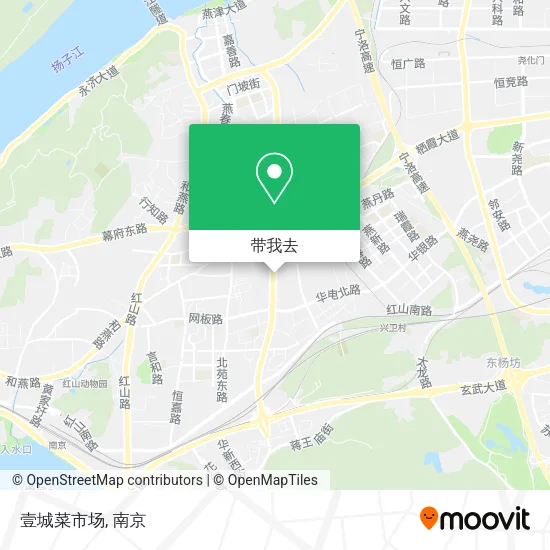 壹城菜市场地图