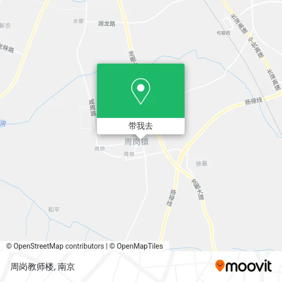 周岗教师楼地图