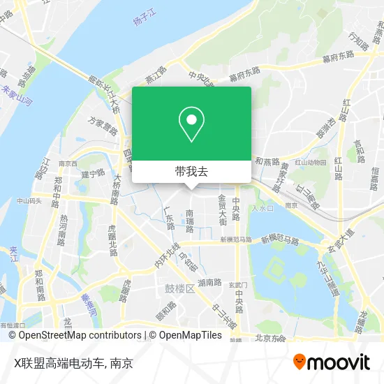 X联盟高端电动车地图