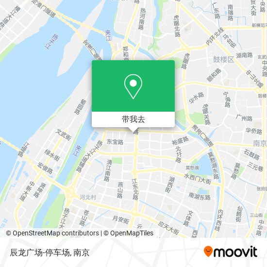 辰龙广场-停车场地图
