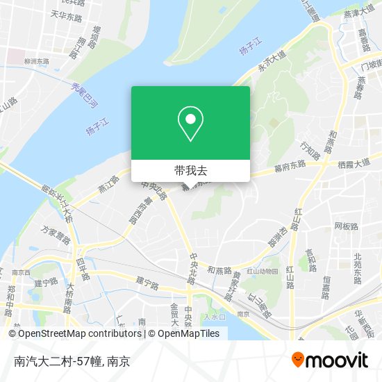 南汽大二村-57幢地图