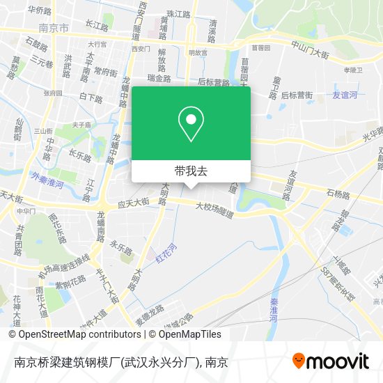 南京桥梁建筑钢模厂(武汉永兴分厂)地图