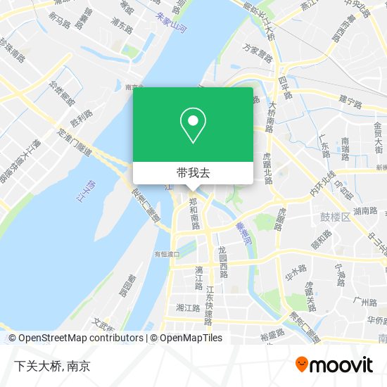 下关大桥地图