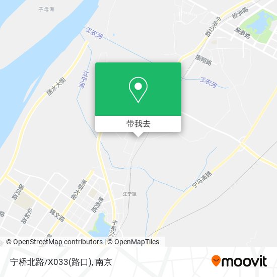 宁桥北路/X033(路口)地图
