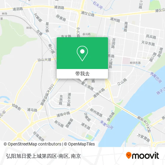 弘阳旭日爱上城第四区-南区地图