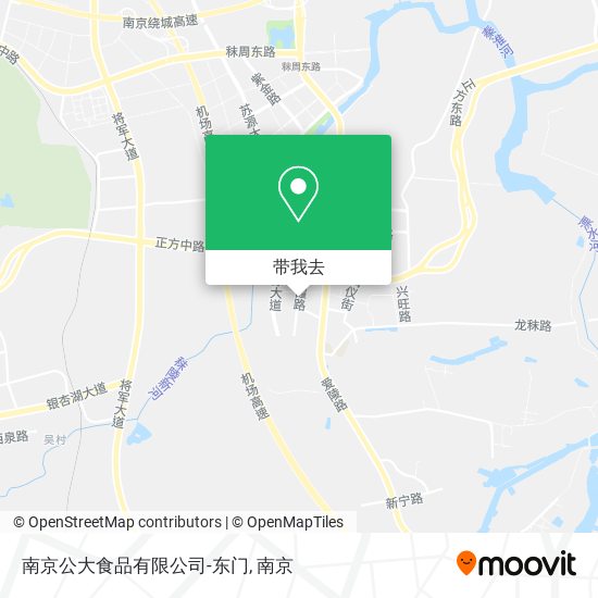 南京公大食品有限公司-东门地图