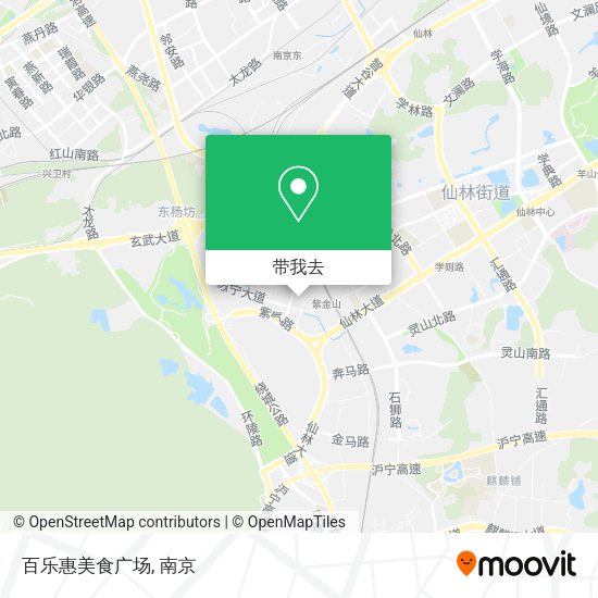 百乐惠美食广场地图