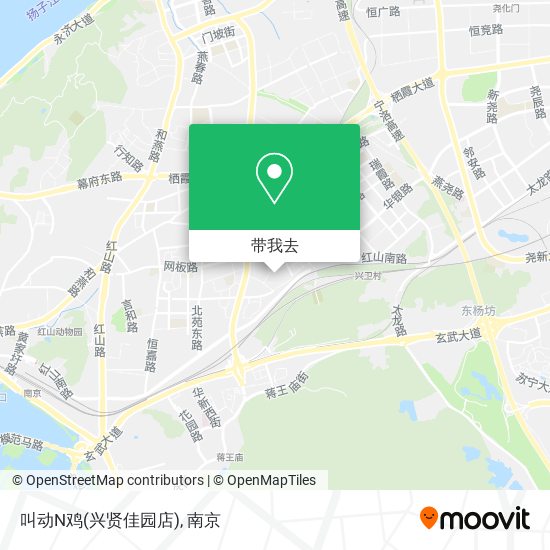 叫动N鸡(兴贤佳园店)地图