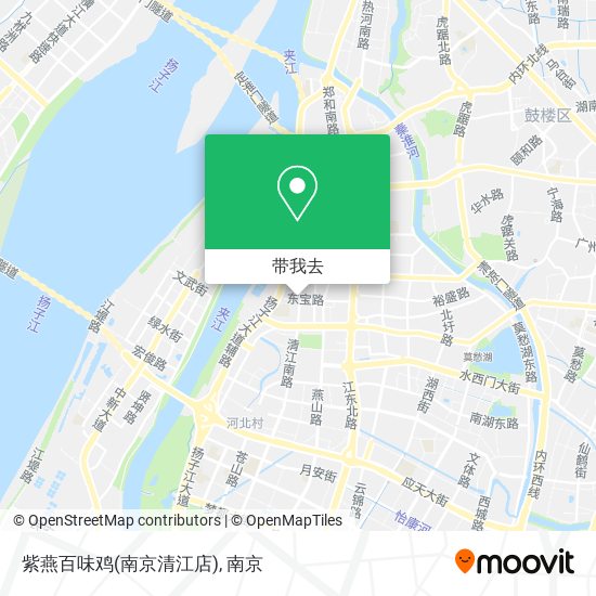 紫燕百味鸡(南京清江店)地图