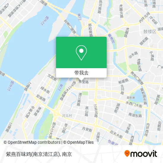 紫燕百味鸡(南京清江店)地图
