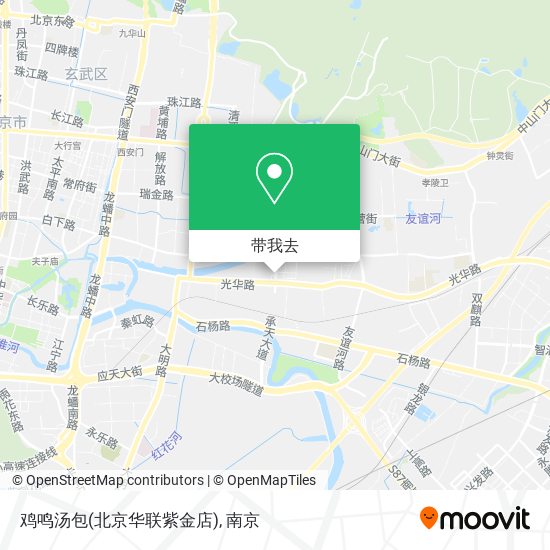 鸡鸣汤包(北京华联紫金店)地图