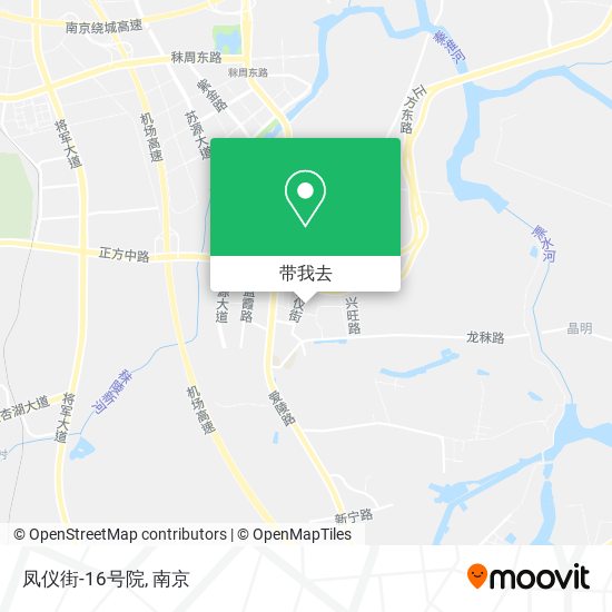 凤仪街-16号院地图