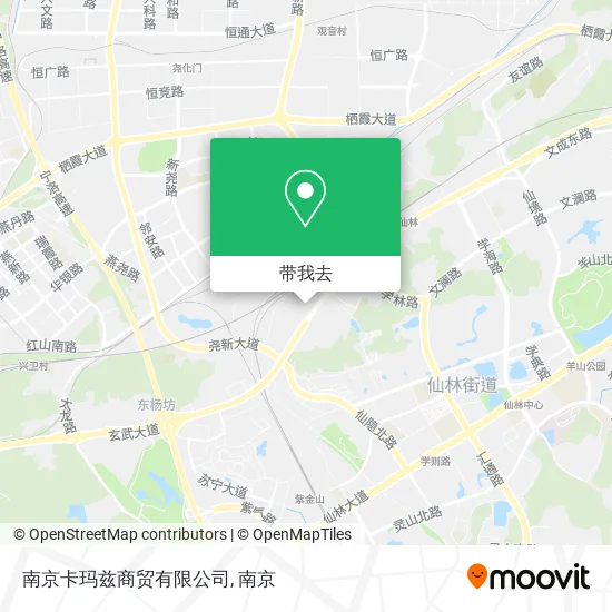 南京卡玛兹商贸有限公司地图