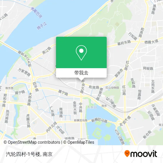 汽轮四村-1号楼地图