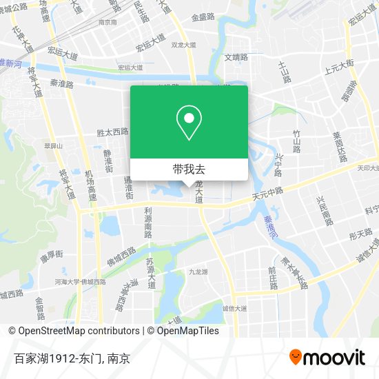 百家湖1912-东门地图
