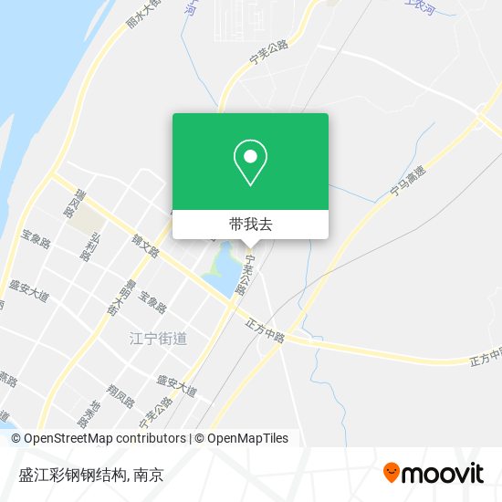 盛江彩钢钢结构地图