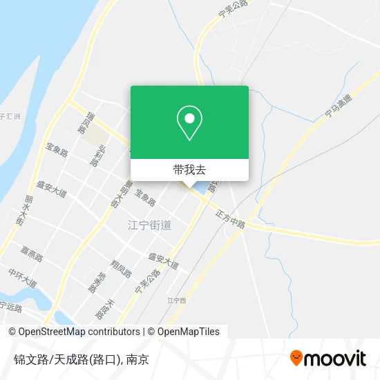 锦文路/天成路(路口)地图