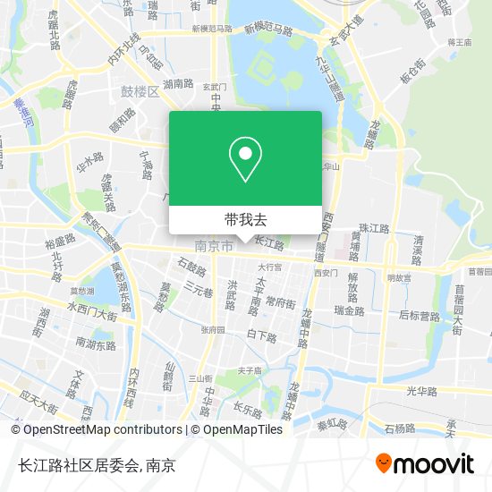 长江路社区居委会地图