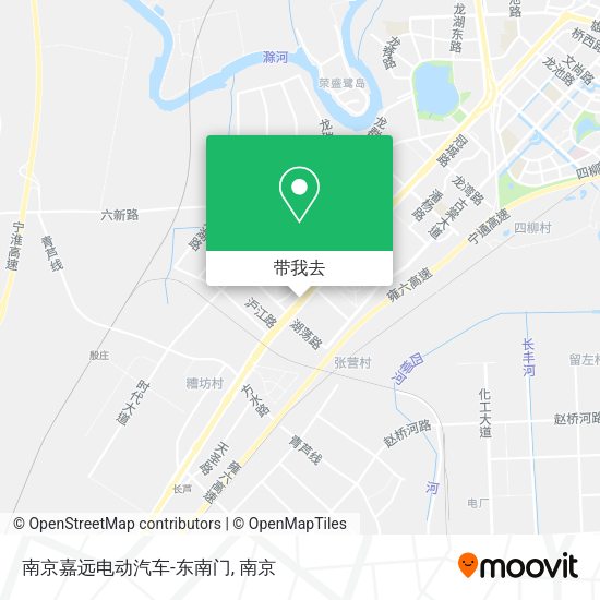 南京嘉远电动汽车-东南门地图