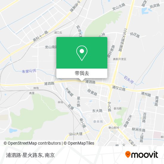 浦泗路·星火路东地图