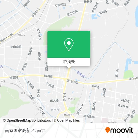 南京国家高新区地图