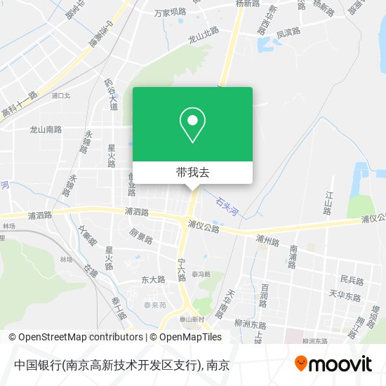 中国银行(南京高新技术开发区支行)地图