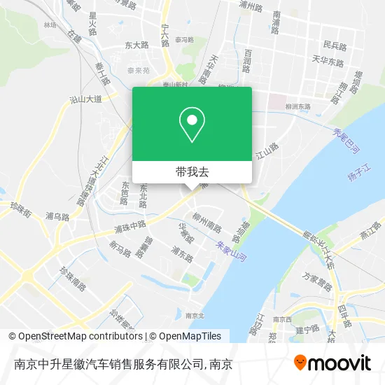 南京中升星徽汽车销售服务有限公司地图