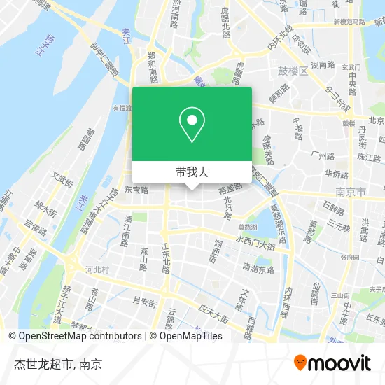 杰世龙超市地图