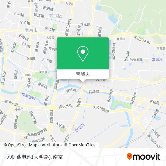 风帆蓄电池(大明路)地图