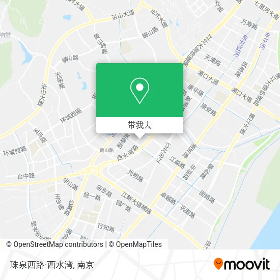 珠泉西路·西水湾地图