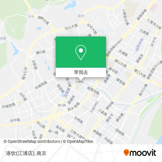 港饮(江浦店)地图