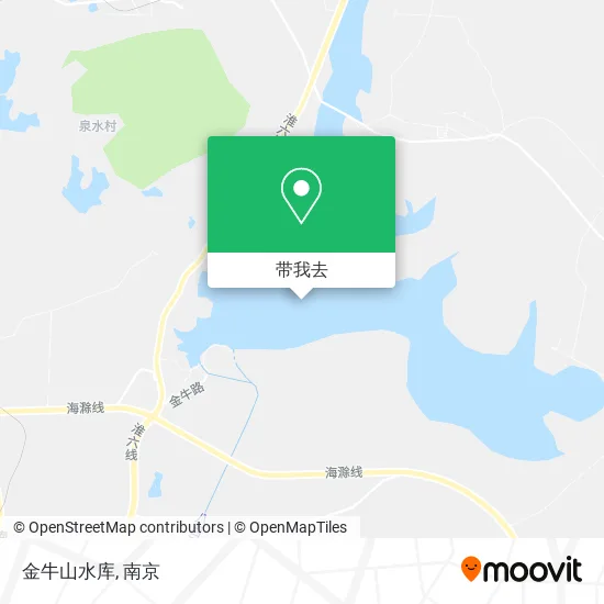 金牛山水库地图