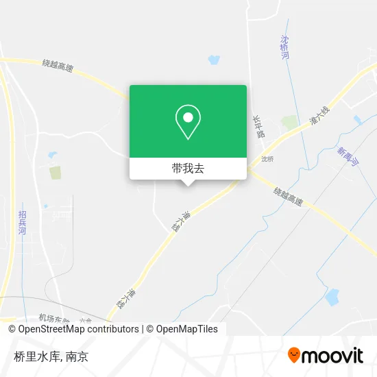 桥里水库地图