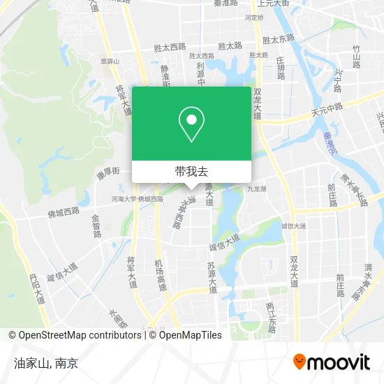 油家山地图