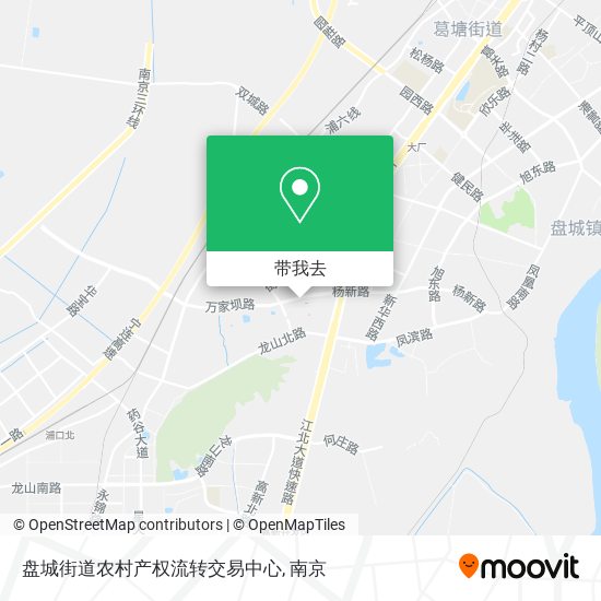 盘城街道农村产权流转交易中心地图