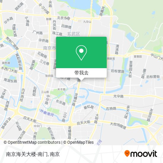 南京海关大楼-南门地图