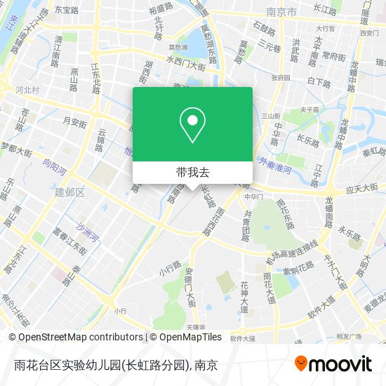 雨花台区实验幼儿园(长虹路分园)地图