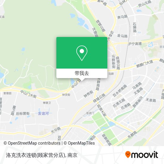 洛克洗衣连锁(顾家营分店)地图