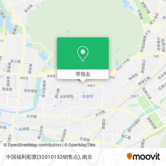 中国福利彩票(32010132销售点)地图