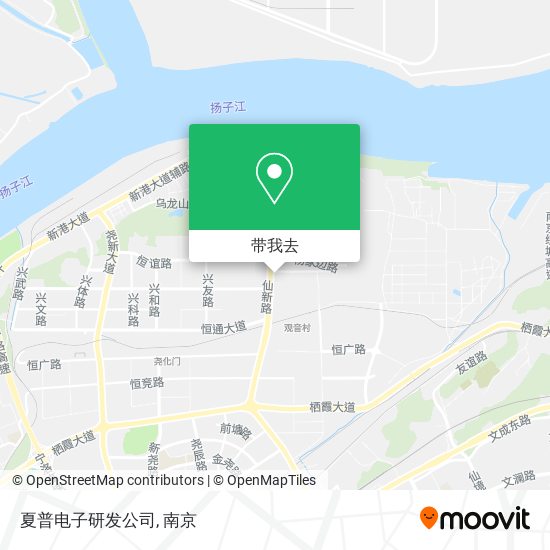 夏普电子研发公司地图