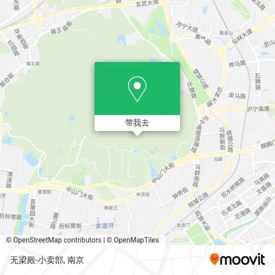 无梁殿-小卖部地图