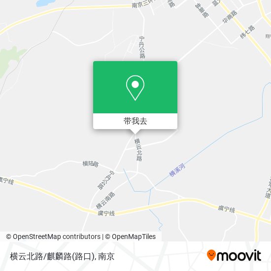 横云北路/麒麟路(路口)地图