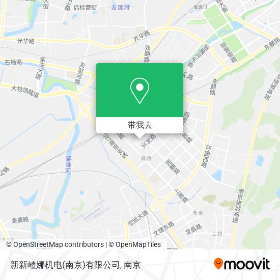 新新嵖娜机电(南京)有限公司地图