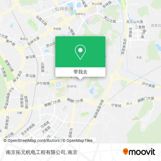 南京拓元机电工程有限公司地图