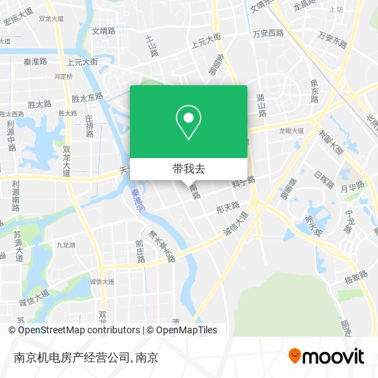 南京机电房产经营公司地图