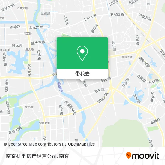 南京机电房产经营公司地图