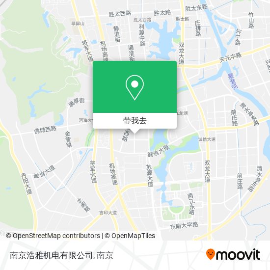 南京浩雅机电有限公司地图