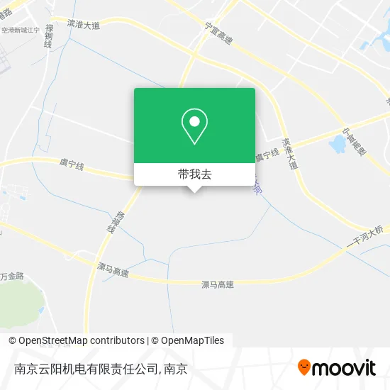 南京云阳机电有限责任公司地图
