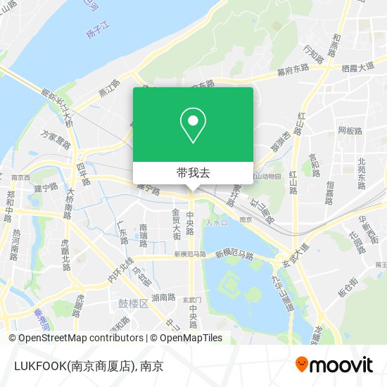 LUKFOOK(南京商厦店)地图